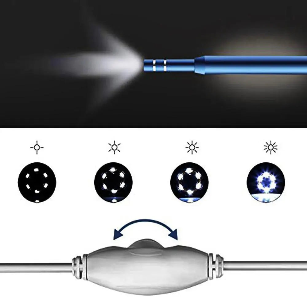 Endoscope pour Nettoyage Auriculaire Visuel